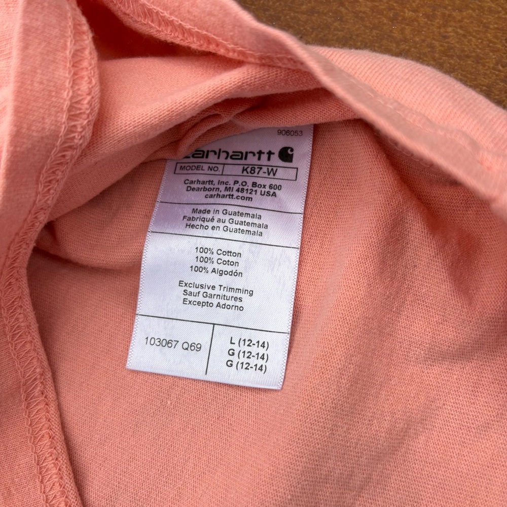 Carhartt Coral Pocket Tee - Picture 4 of 4